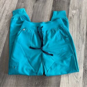 Figs Teal Jogger Pants